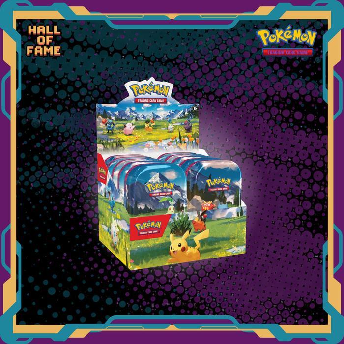 Kartu Pokemon Tcg Mega Evolution Ascended Heroes (Me2.5) Mini Tin Display Box (Isi 10 Mini Tin)