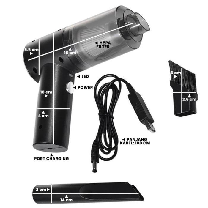 vacuum cleaner pembersih penyedot debu Vacuum Cleaner portable mini
