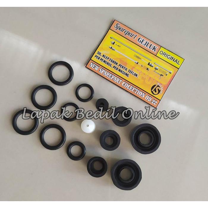 "New" Sil dan Klep + Grendel SET Gejluk Untuk OD 22mm Chamber Putus