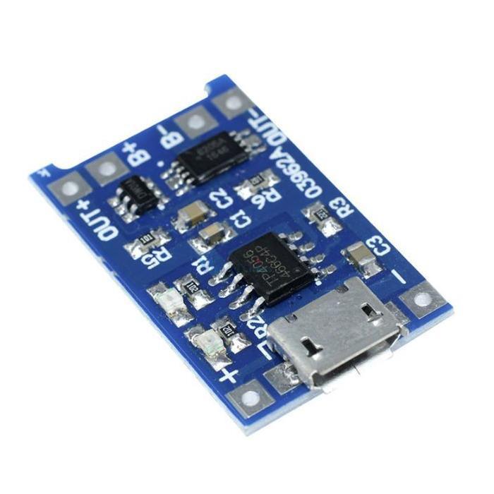 "New" Modul cas charger Batre TP4056A Lithium Baterai Cas 18650 Battery Charger Module Protection 1A