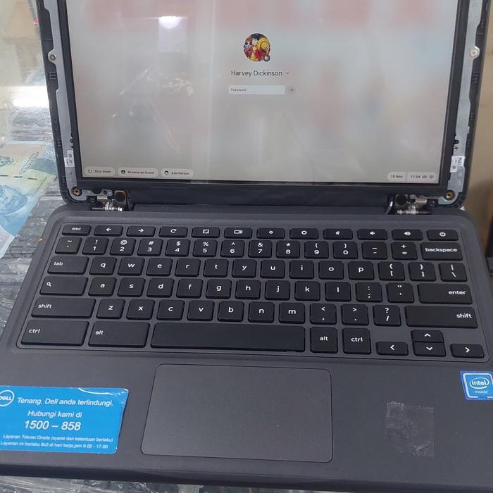 LCD LED DELL CHROMEBOOK 3100 11.6" LCD LED SCREEN TOUCH HD 1366X768 40 PIN B116XAK01.1 45GHC
