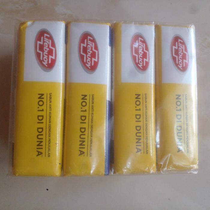 Lifebuoy Sabun Mandi Batang 4 X 100 Gram Lifeboy Sabun Batangan