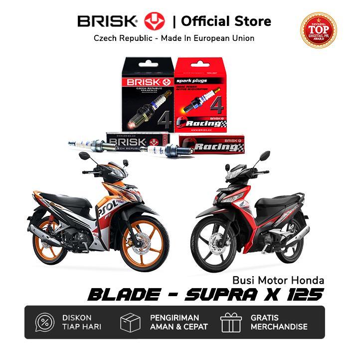 BEST SELLER BUSI MOTOR HONDA SUPRA X 125 BLADE BRISK