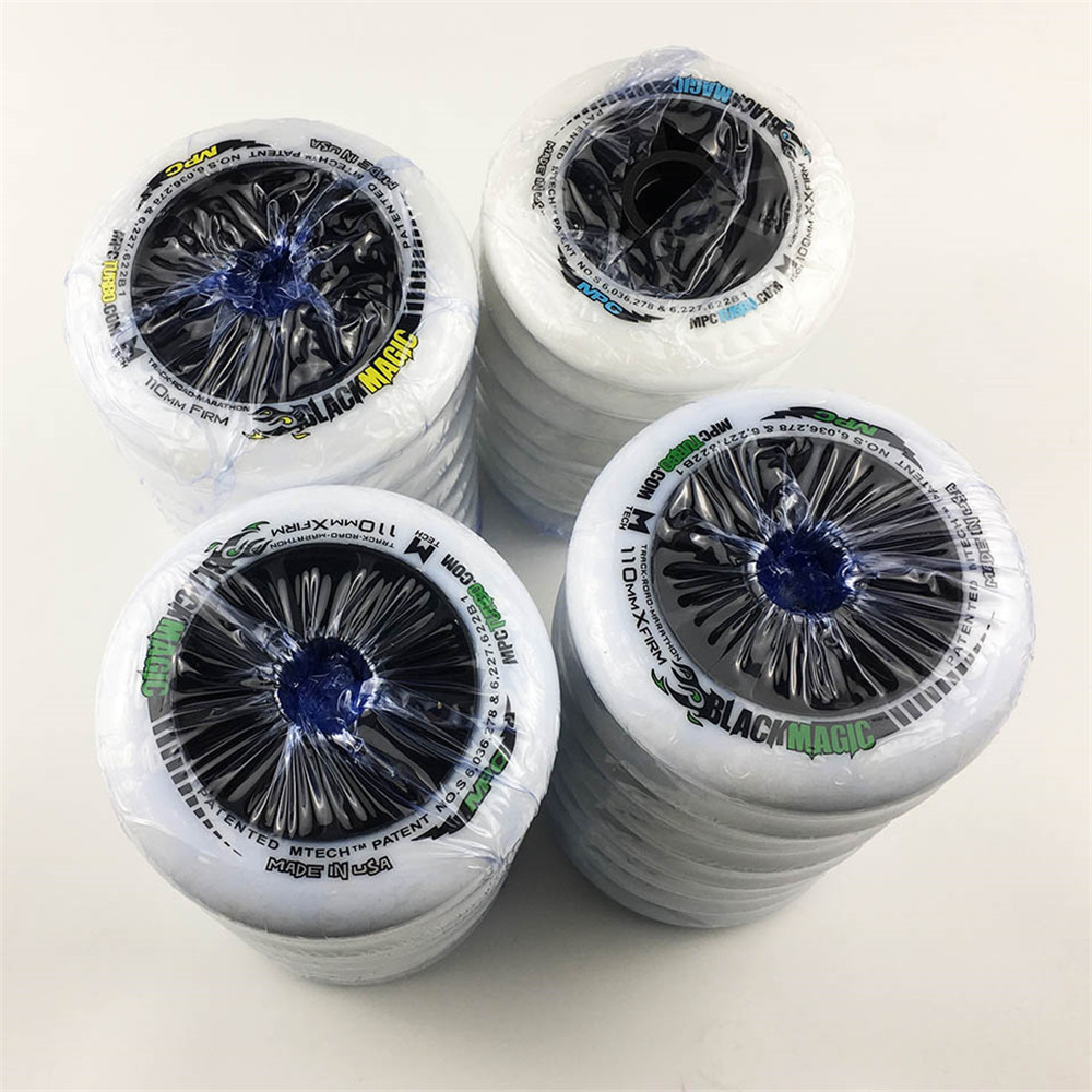 8 Pcs MPC Black Magic Skate Wheels SRC XXFirm XFirm Firm 110 100 90mm Marathon Racing Tires For