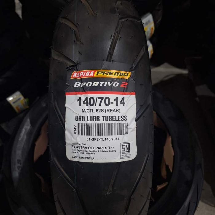 Ban Aspira Premio Sportivo 2 140/70 17 ring 14 Tubeless
