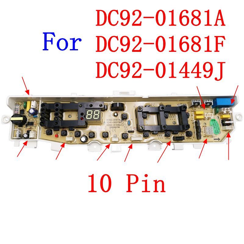 For Samsung washing machine Computer board DC92-01681A DC92-01681F parts