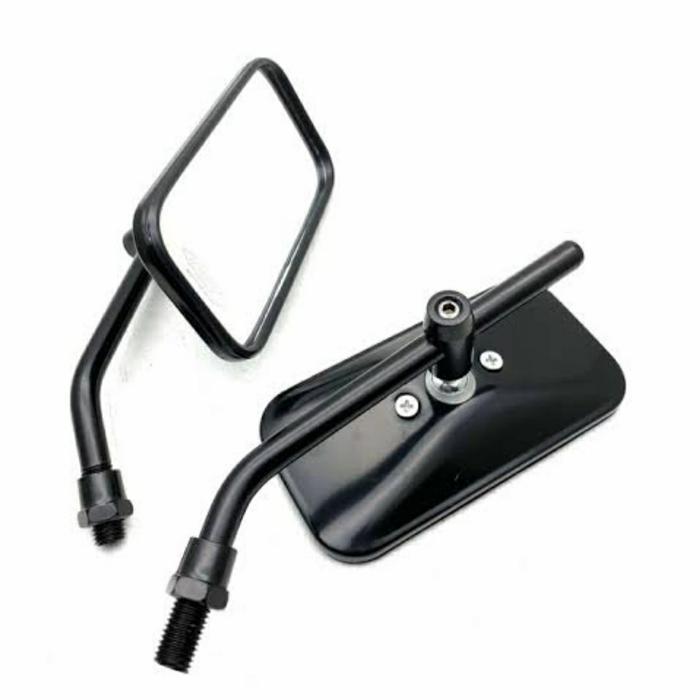 Ready Spion Kotak Cb - Spion Kotak Hitam - Spion Kotak Klasik Hitam Variasi