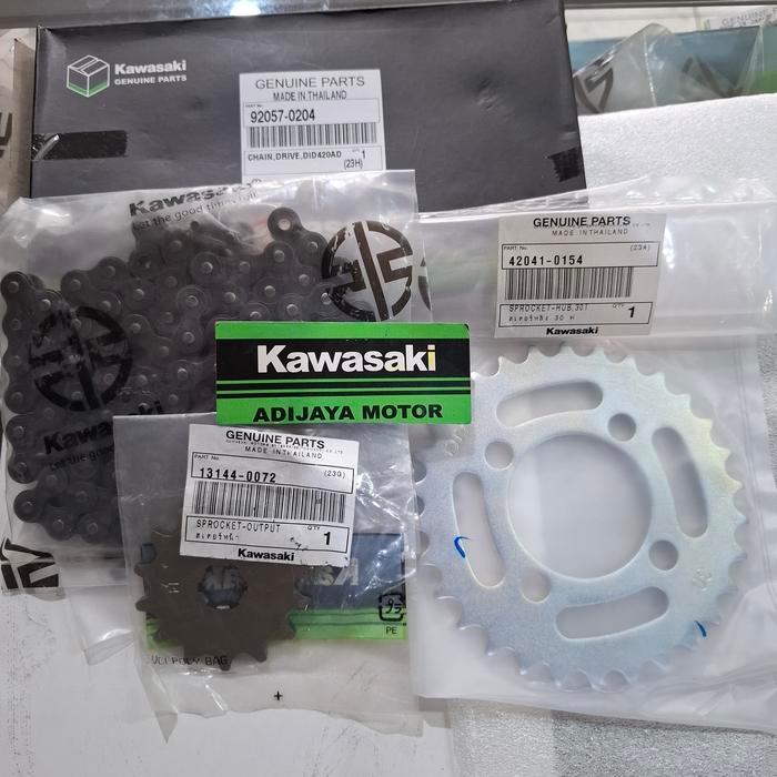 Gear Set Z125 Kawasaki Z125