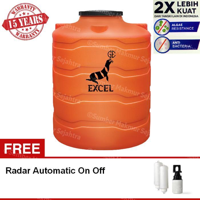 Tangki Air / Tandon / Toren Excel Blow 2000 Liter - ALB 2000 - Orange