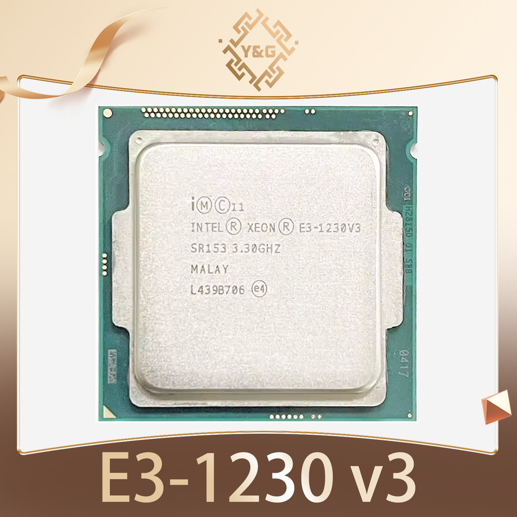Xeon E3-1230 v3 E3 1230 v3 E3 1230v3 3.3 GHz Quad-Core Eight-Thread CPU Processor 8M 80W LGA 1150