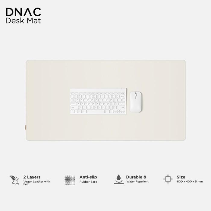Desk Mat Dnac - Minimalistic Desk Mat Mousepad Leather From Dnac Gray Terlaris