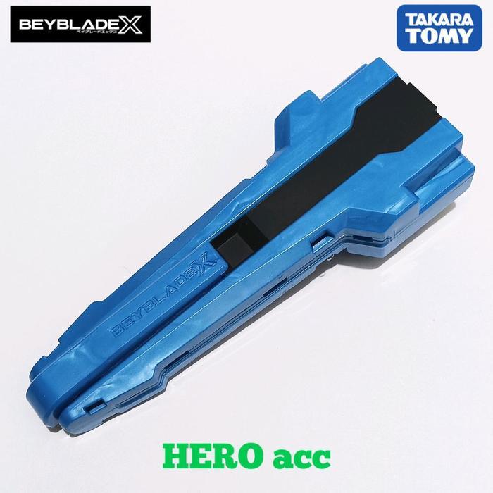 Sale Beyblade X Grip Launcher ( Light Blue ) Original Takara Tomy