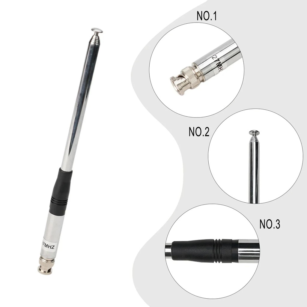 27Mhz Antenna 9-Inch To 51-Inch Telescopic/Rod HT Antennas For CB9614 Telescopic/pull Rod HT Antenna