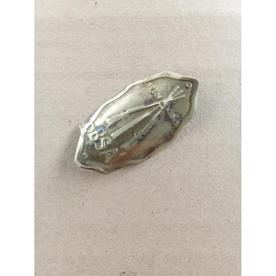 Emblem Plat Merk Sepeda Onthel Bsa Kuningan #Gratisongkir