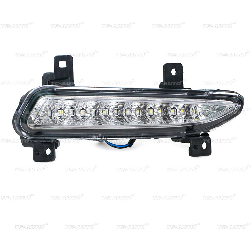 CAR FRONT BUMPER DAYTIME RUNNING LIGHTS DRL FOR GEELY EMGRAND EC718 EC7 2014 2015 2016 FOG LIGHT FOG