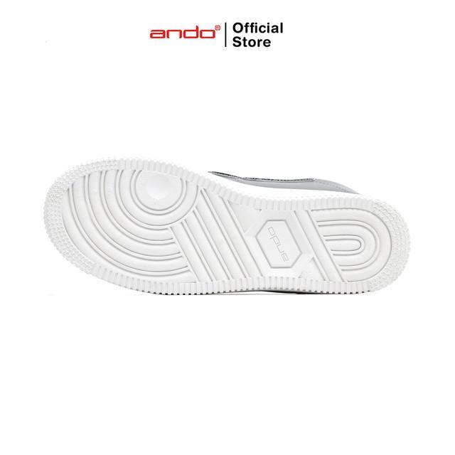 Ando Official Sepatu Sneakers Curtiz Duo Pria Dewasa - Abu-Abu/Hitam