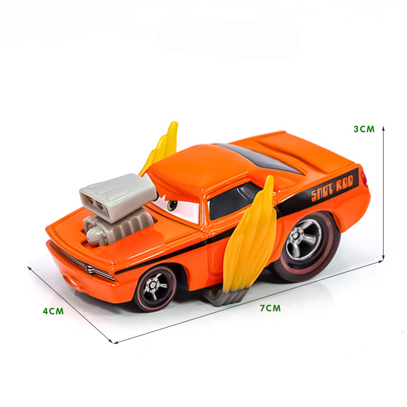 2026 Style Cars Pixar Car 3 Sheriff Lightning McQueen Lizzie Mater Sally Chick Hicks King Fritter