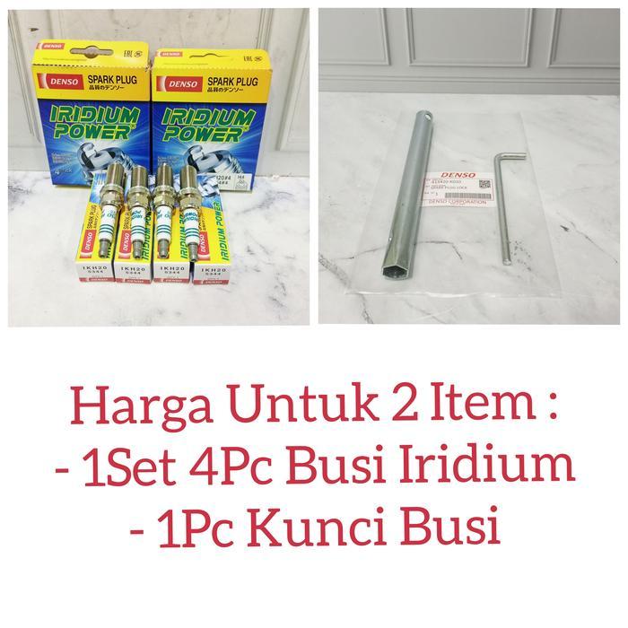 Busi Iridium Power + Kunci Busi Etios Valco 1Set