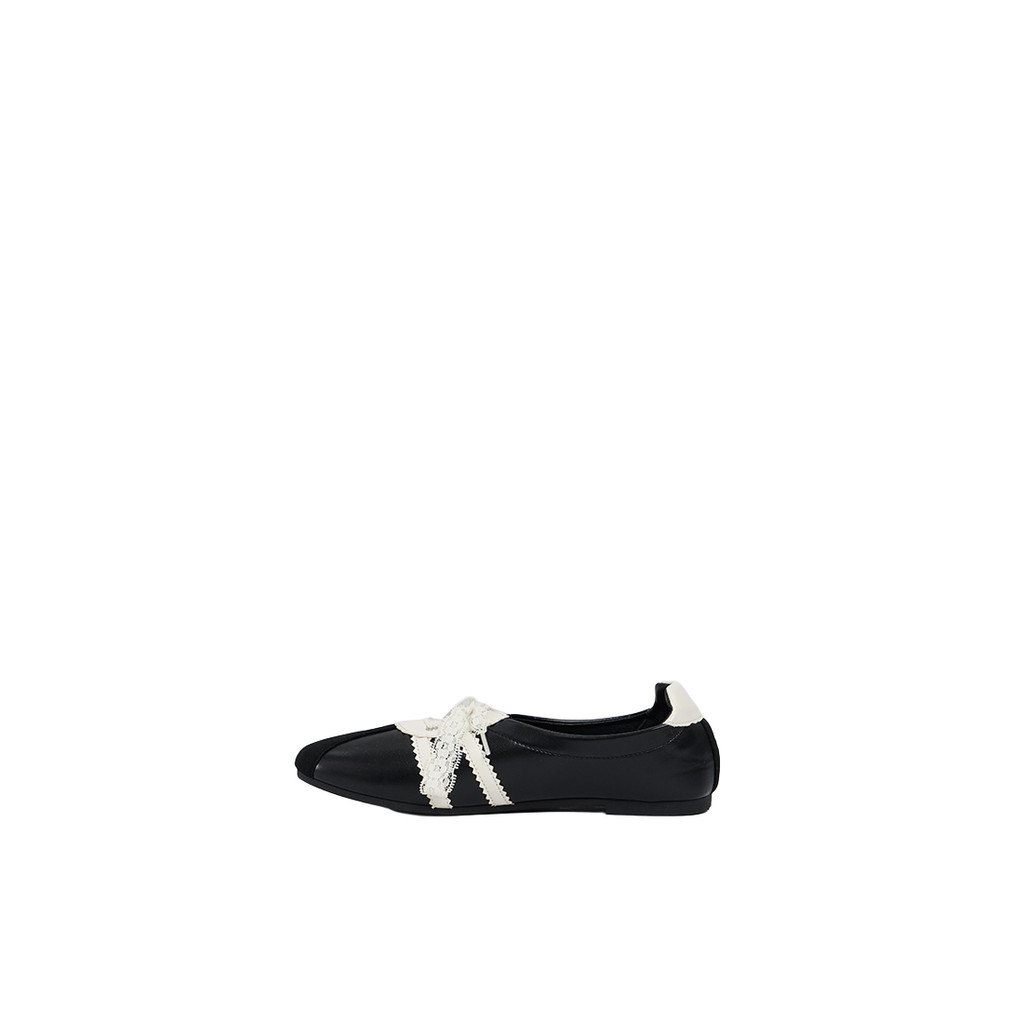 COLORBOX Flats Shoes With Lace Black