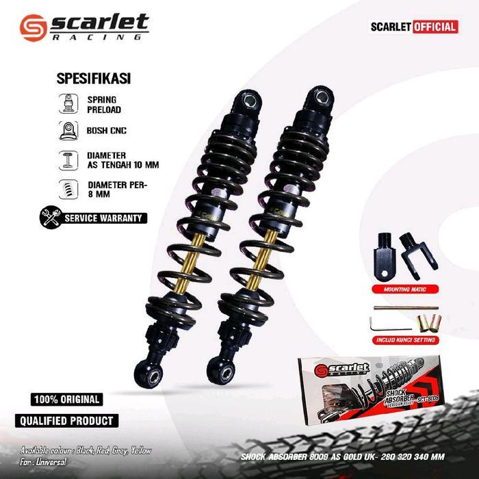 Shockbreaker Belakang Model Ktc Razor Pro 280Mm Aerox155 Nuovo Vega Jupiterz Vega Zr Fizr Jupiter