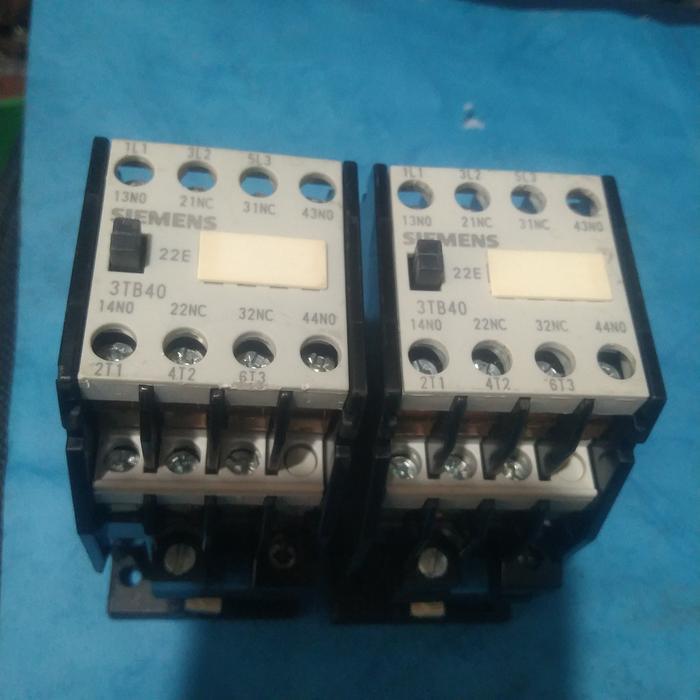 Magnetic Contactor Kontaktor Siemens 3Tb40 22E 20A 220V. #Gratisongkir