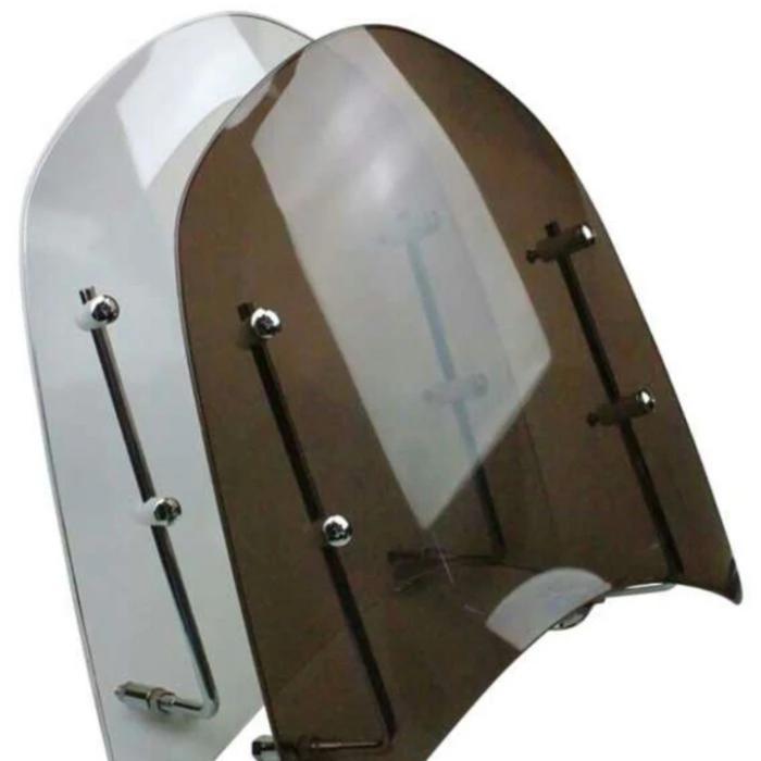 WINDSHIELD VISOR NEMO GENIO UNIVERSAL INCLOUD BRACKET HIGH QUALITY