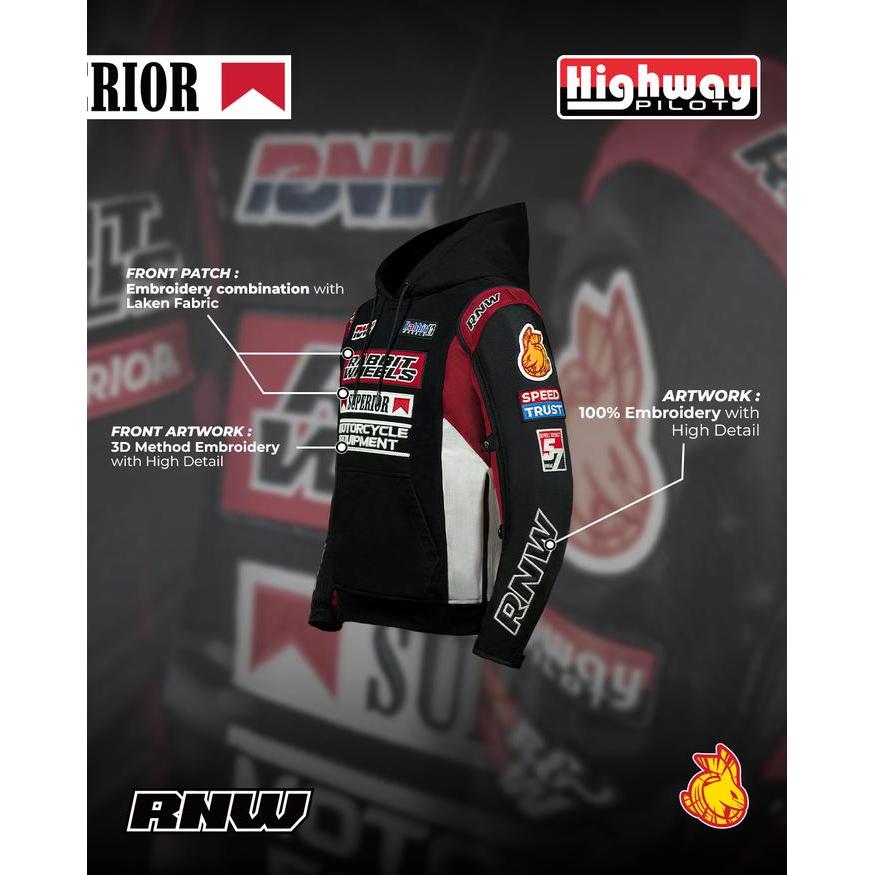 Jarvis 2.0 Hoodie Rabbit And Wheels (Protector) - Jaket Rnw Jacket Rabbit