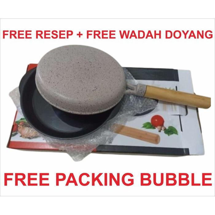 Crepe Maker - Cetakan Kulit Lumpia Risol Kue Crepes Galaxy Creper Teflon Teplon Panacook Anti