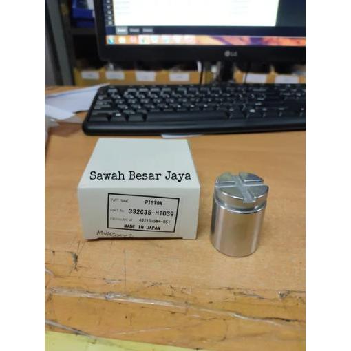 PISTON CALIPER KALIPER REM RODA BELAKANG HONDA ACCORD CM5 2003 2004 2005 2006 2007 ORIGINAL NISSIN