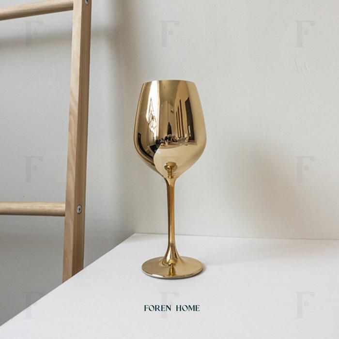 Gold Wine Glass - Gelas Wine Mewah #Gratisongkir