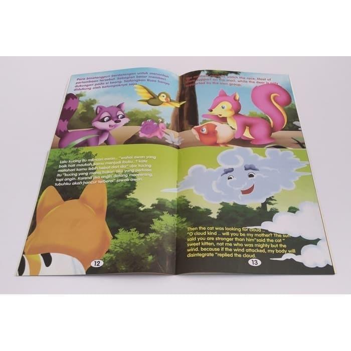 Paket 10 Buku Cerita Anak Bilingual (Indoneisia - Inggris) / Buku Anak / Buku Tk / Buku Paud Books