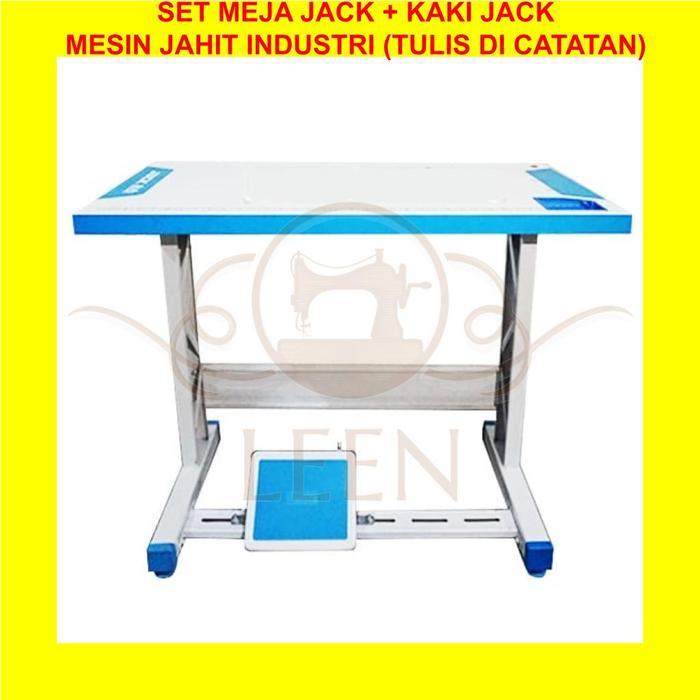 Meja & Kaki Impor SET JACK Mesin Jahit Industri High Speed LEEN