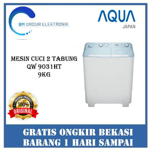 AQUA MESIN CUCI QW 9031HT MESIN CUCI 9KG 2 TABUNG HIJAB SERIES