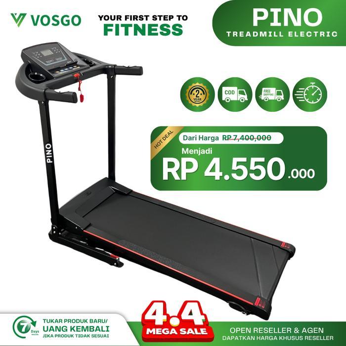 Alat Fitness Treadmill Elektrik Vosgo Pino