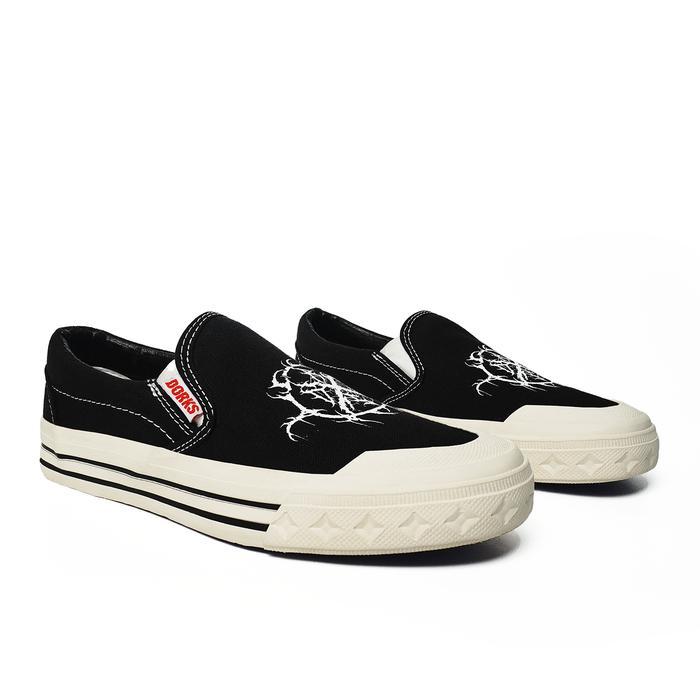 Sepatu Dorks - Slip on Sabbath Sepatu Sneakers Kasual Shoes Sekolah Pria Wanita