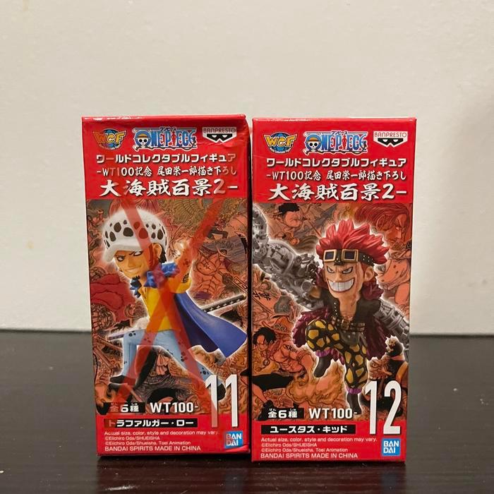HOT SALE WCF ONE PIECE WT100 VOL 2 TRAFALGAR LAW EUSTASS KID TERMURAH