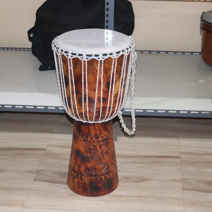 Gendang Jimbe Djimbe Bass Kulit Ukir T 60 cm
