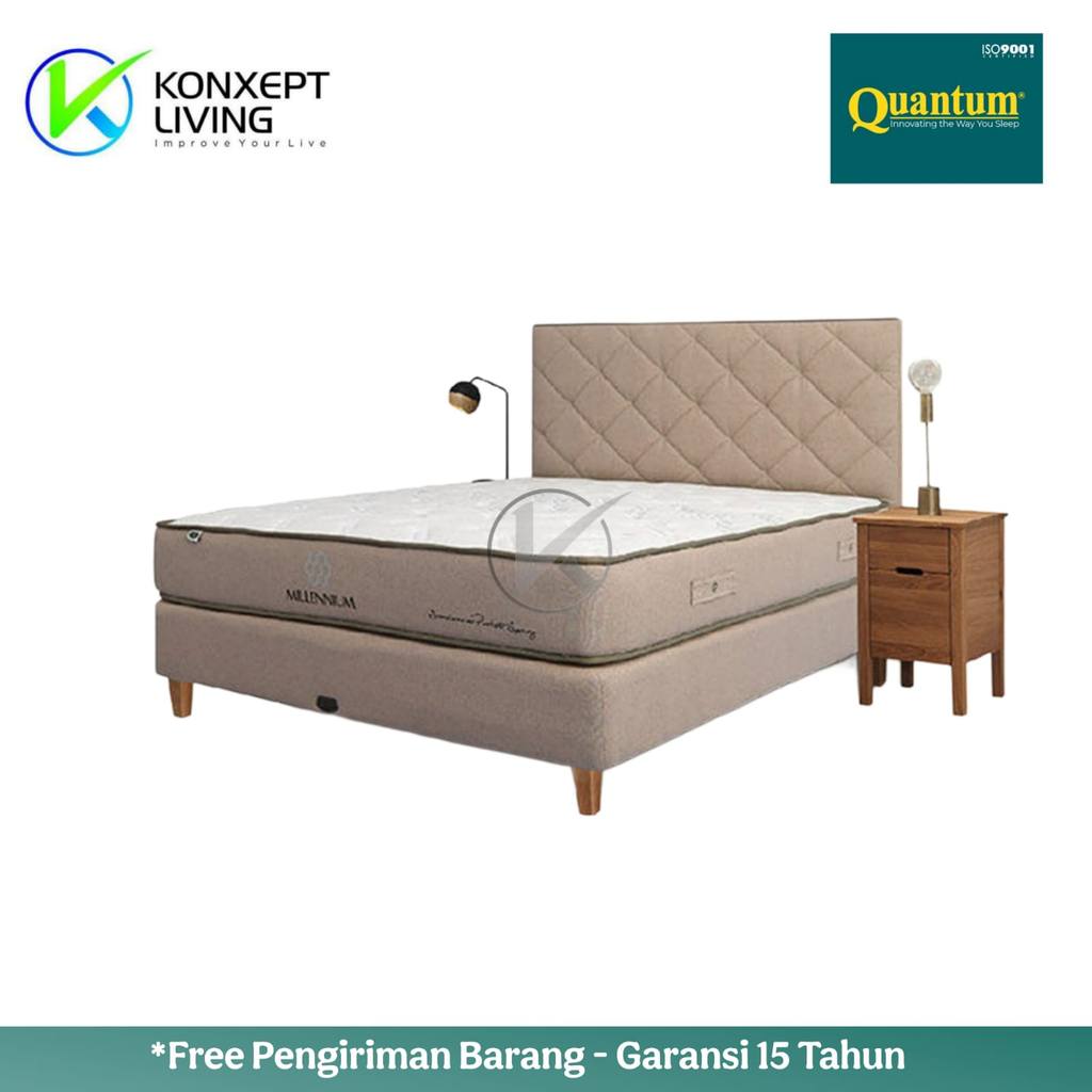 Quantum Springbed Millennium Scandinavian Sandaran Scandiv Ukuran 180x200 Fullset