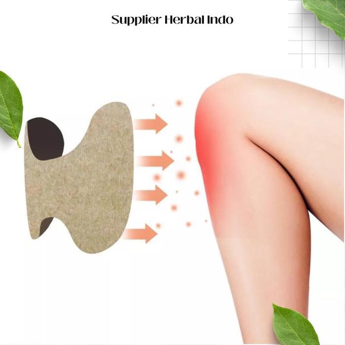 (Paket 30 Pcs) Koyo Lutut Knee Patch Pereda Pegal Linu Dan Nyeri Otot Masker Kaki Obat Simbal Cina