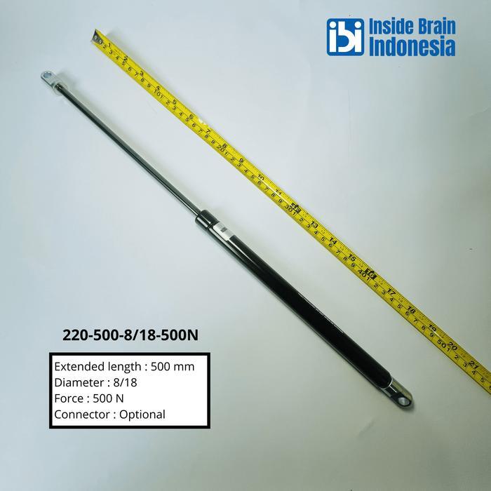 TERMURAH GAS SPRING HIDROLIK 500 MM 500N MERK HYDRALIFT ORI