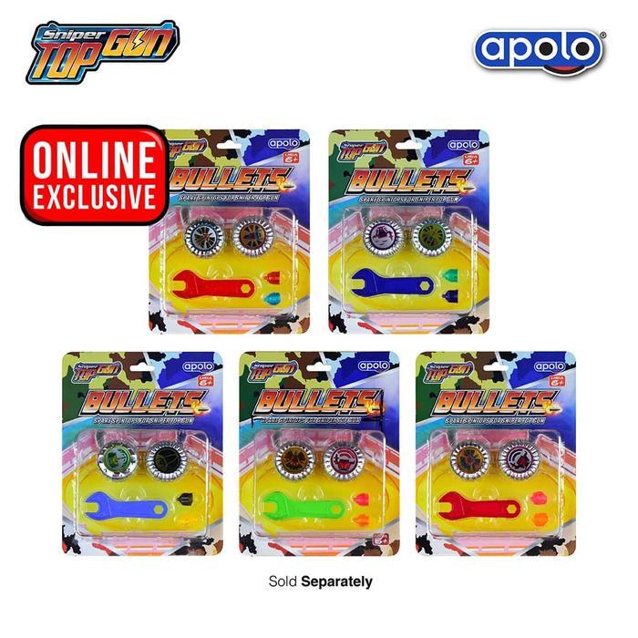 NEW PRODUK AGATA TOYS OFFICIAL APOLO SNIPER TOP GUN BULLETS THANKYOU & HAPPY SHOPPING :)