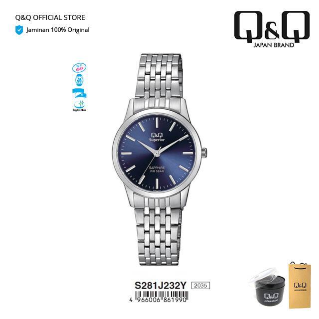 Q&Q QnQ QQ Original Jam Tangan Wanita Rantai - S281 S281J Superior
