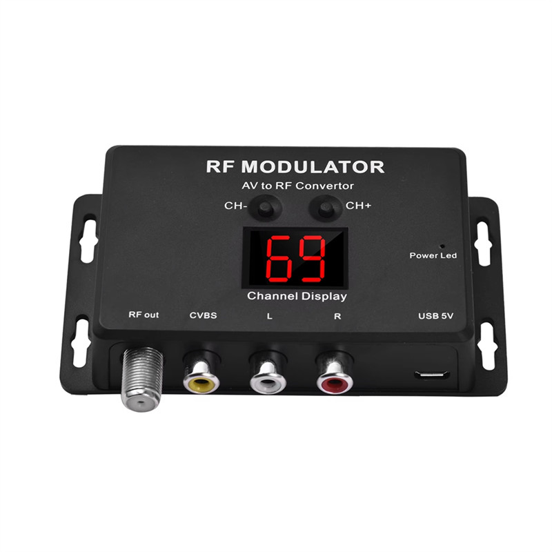 3CGRO-RM06 RF Modulator AV To RF Converter Digital Display