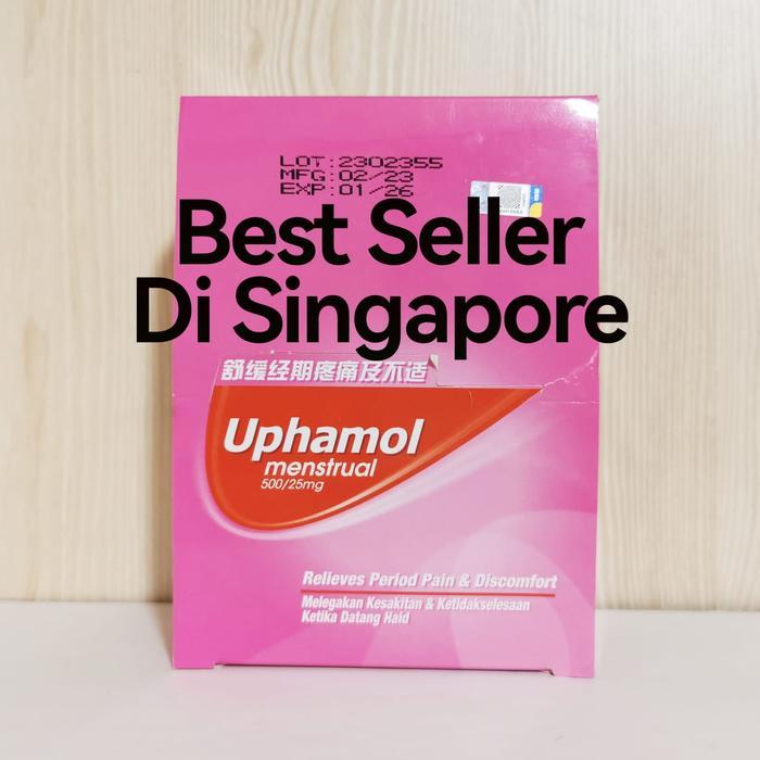 New Uphamol menstrual 10 tablet obat pereda nyeri datang bulan mens