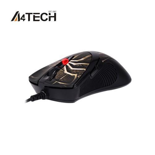 XL-747H, A4tech X7 Anti-Vibrate Laser Gaming Mouse Brown Spider