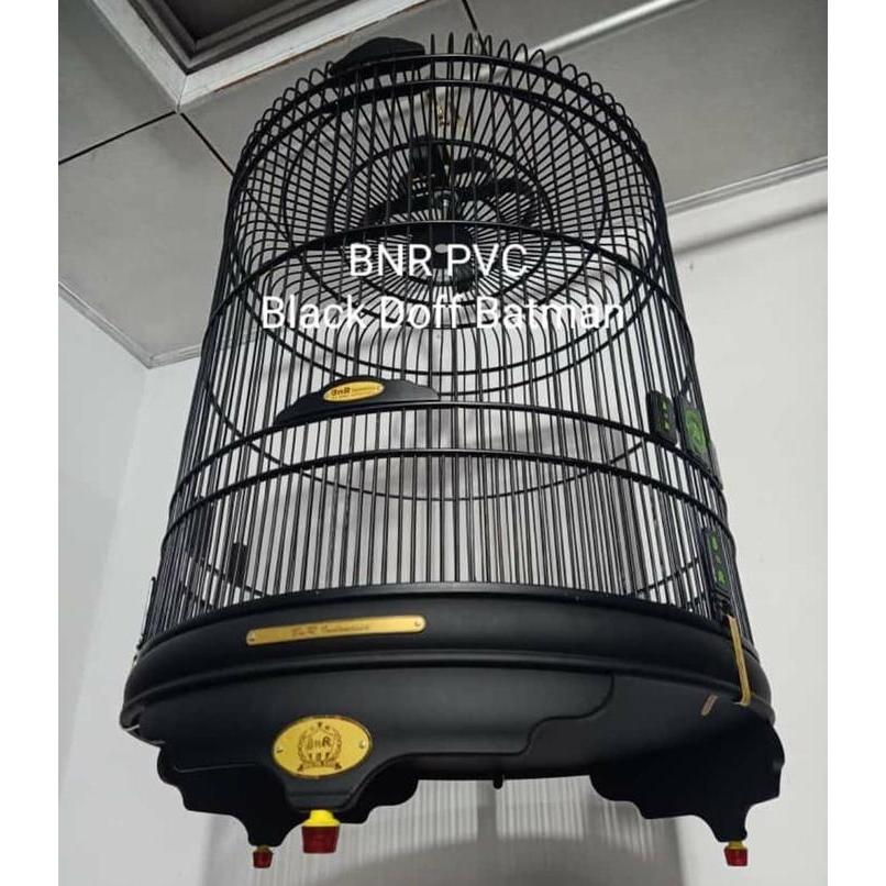 Sangkar kandang murai BnR pvc black doff