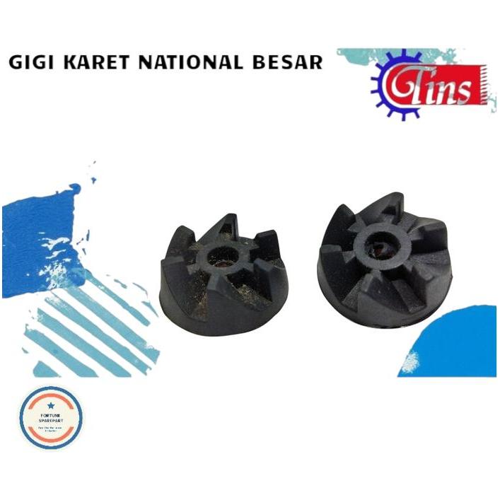 Fortune Sparepart Gigi Karet Blender National Panasonik Gear Blender Karet Kopel Diameter 3,4 Cm
