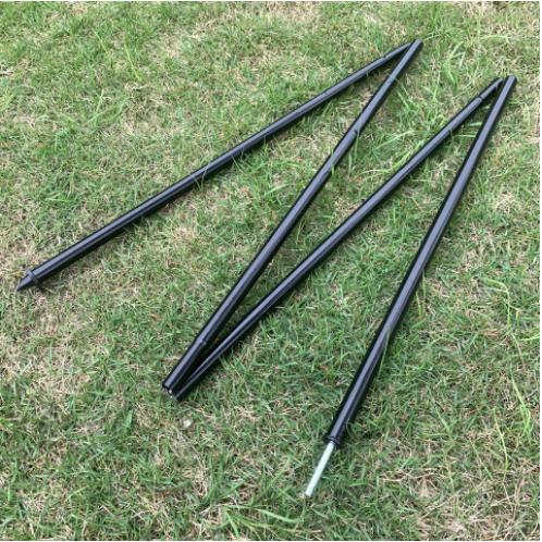 2M Teleskopik Tiang Tenda Camping Besi / Canopy Awning Support Poles