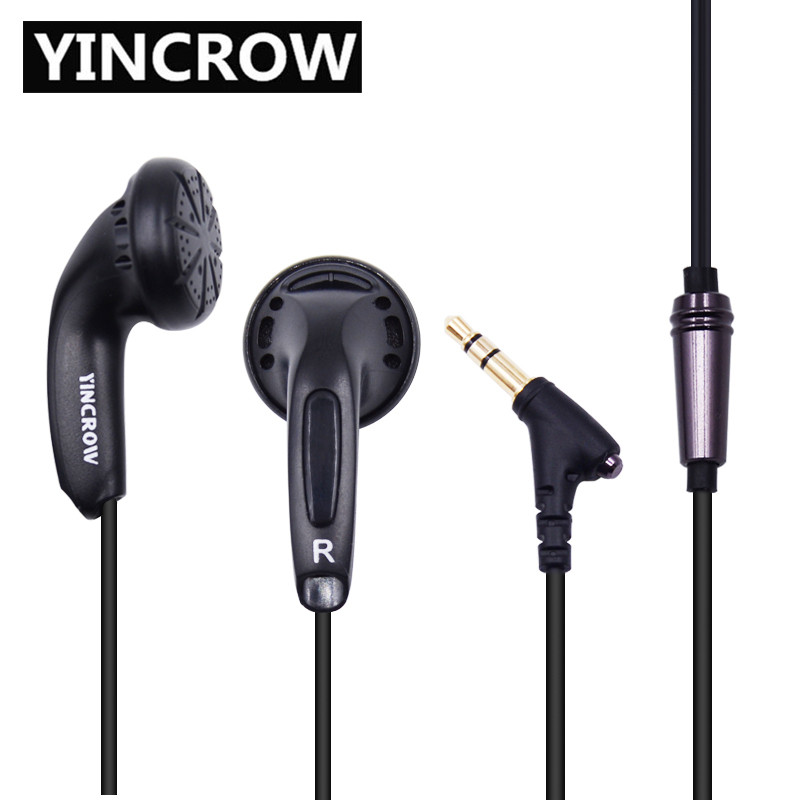 YINCROW X6 In Ear Earphone Earbud Flat Head Plug Earplugs PK PK1 MX500 MX985 Kill Monk Earbud Free