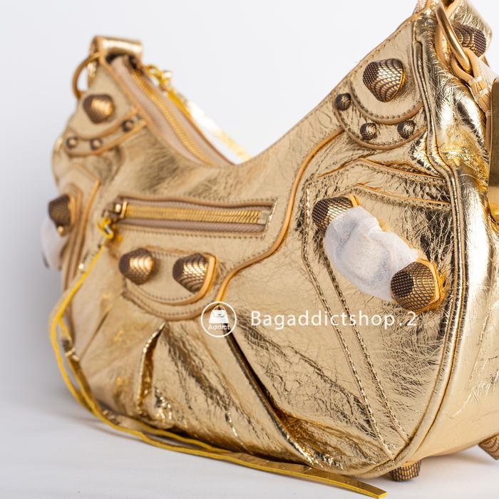 Balen Le Cagole 33 Gold GHW Super Mirror Import VIP